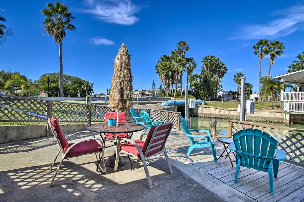 Cozy Waterfront Port Isabel Cottage With Deck! 외부 사진
